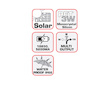 Braun Solar Panel 12V/9V/6V s Li-Ion akumulátorem 5200mAh