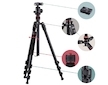 Doerr PRO BLACK PB-160 profi stativ (46-165 cm, 1468 g, max.4kg, kulová hlava)