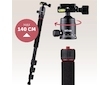 Doerr PRO BLACK PB-160 profi stativ (46-165 cm, 1468 g, max.4kg, kulová hlava)