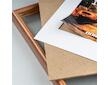 Doerr WOOD FRAME 9x13 cm fotorám (pasparta na 5x7 cm, opěrná noha)