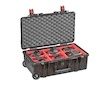 Explorer 5218HL Black PH kufr (52x29x18 cm, přepážky/kolečka/madlo, 4,3kg)