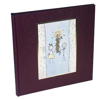 Album Doerr KIND&KERZE Burgund 30x30 cm (15 stran)