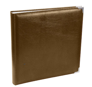 Album Doerr LEATHER ART Brown 32x32 cm (60 stran)