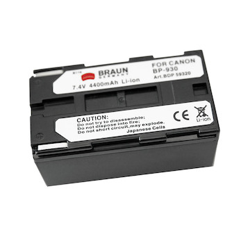 Baterie CANON BP-930, BP-945 (BDP-CBP930, 4400mAh)