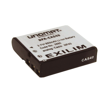 Baterie CASIO NP-40 (UDP-CNP40, 950mAh)