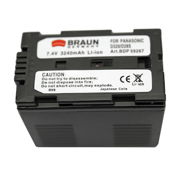 Baterie PANASONIC D320 (BDP-PD320, 3240mAh)