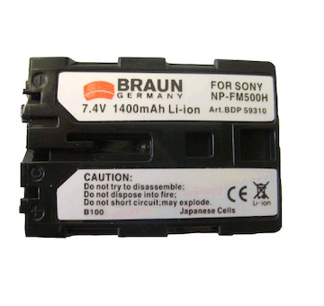 Baterie SONY NP-FM500H (BDP-SFM500H, 1400mAh)
