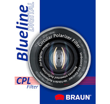 Braun C-PL BlueLine polarizační filtr 58 mm
