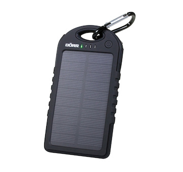 Doerr SC-5000 SOLAR PowerBank Black