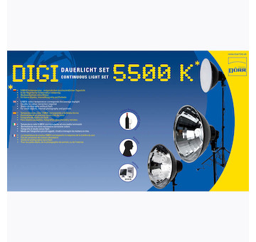 Doerr set 2x DigiLIGHT 4x24W, stojany