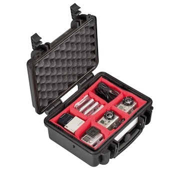 Explorer 2712HL Black PH kufr (28x20x12 cm, přepážky, 1,5kg)