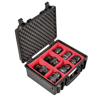 Explorer 4419 Black PH kufr (45x35x19 cm, přepážky, 3,55kg)