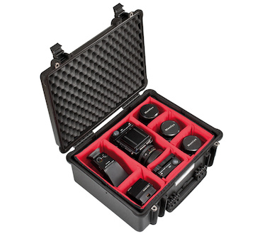 Explorer 4820HL Black PH kufr (48x37x20,5 cm, přepážky, 5,4kg)