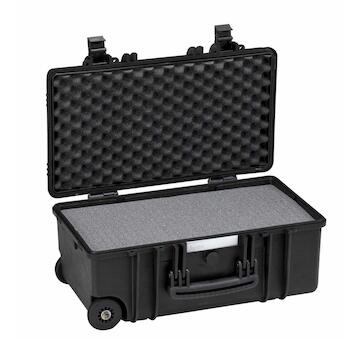 Explorer 5122 Black kufr (52x28x22 cm, PreCubed molitan/kolečka/madlo, 7kg)