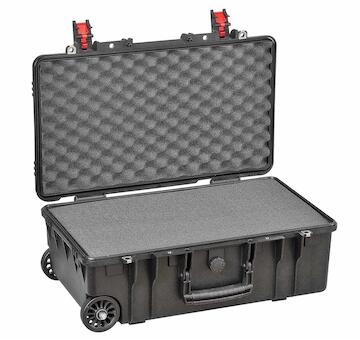 Explorer 5218HL Black kufr (52x29x18 cm, PreCubed molitan/kolečka/madlo, 4,3kg)