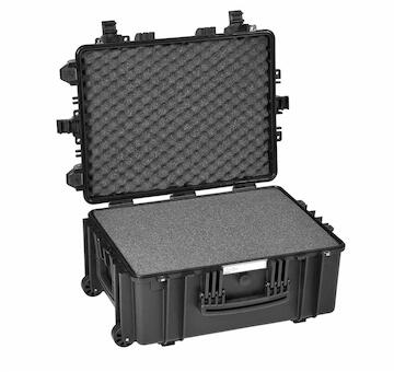 Explorer 5326 Black kufr (54x41x25 cm, 2x PreCubed molitan/kolečka/madlo, 11,25kg)