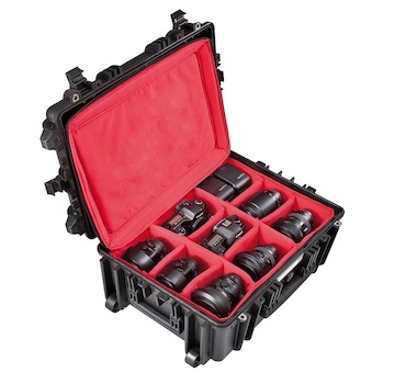 Explorer 5326 Black PHB kufr (54x41x25 cm, Fotobatoh/kolečka/madlo, 11,25kg)