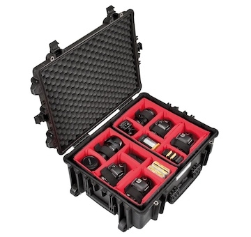 Explorer 5823 Black PH kufr (58x44x22 cm, 2x přepážky/kolečka/madlo, 10,4kg)