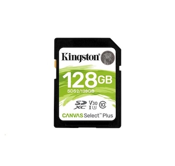 Kingston 128 GB SDXC Canvas Select C10 80R