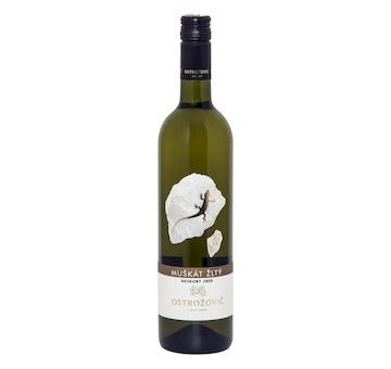 Muškát žltý pozdní sběr 2023  (Ostrožovič, bílé, suché, 0,75l)