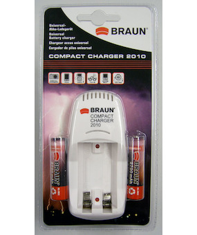 Nabíječka Braun BCC 2100 + 2x AA NiMH 2700mAh