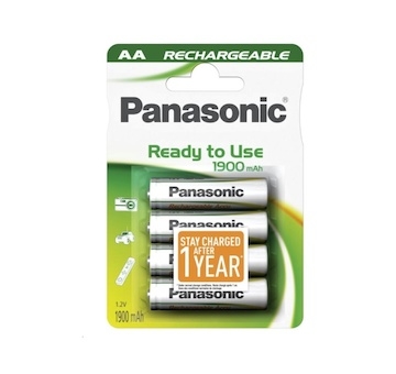 Panasonic Ready to Use NiMH/AA 1900mAh/1,2V nabíjecí akumulátor