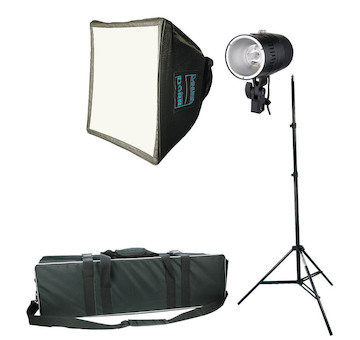 Set Doerr BASIC - 2x 160Ws, 2x stojan, 2x softbox 50x70cm + taš