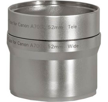 Soligor redukční tubusy pro CANON A700/710/720 IS