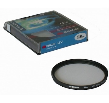 UV filtr Braun StarLine 58 mm