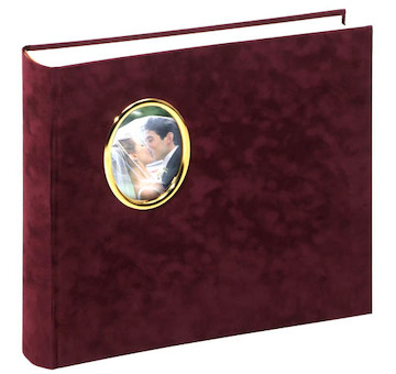 Walther MOMENTS Burgundy JUMBO album 100 stran 34x31 cm