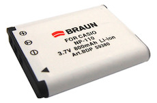 Baterie CASIO NP-110 (BDP-CNP110, 800mAh)