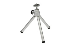 Doerr MB-205 ministativ (15-20,5cm, 90g, max.1kg, kulová hlava, stříbrný)