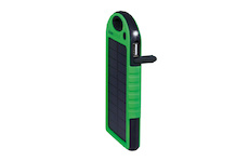 Doerr SC-5000 SOLAR PowerBank Black/Green