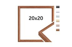 Doerr WOOD FRAME 20x20 cm fotorám (pasparta na 13x13 cm, opěrná noha)