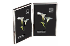 Fotorámeček Doerr TOSKANA TWIN Silver glossy pro 10x15 cm