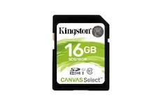 Kingston 16 GB SDHC Canvas Select C10 80R