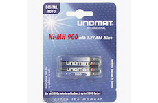 NiMH akumulátor Unomat AAA MICRO - 900 mAh