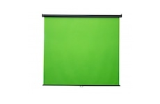Reflecta ROLLO Green Chroma Key  (200x200cm, 1:1, zelený polyester) roletové pozadí