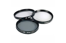 Set filtrů UV/C-PL/Makro Doerr - 52 mm