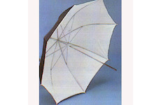Studiový deštník Unomat 106cm - bílý