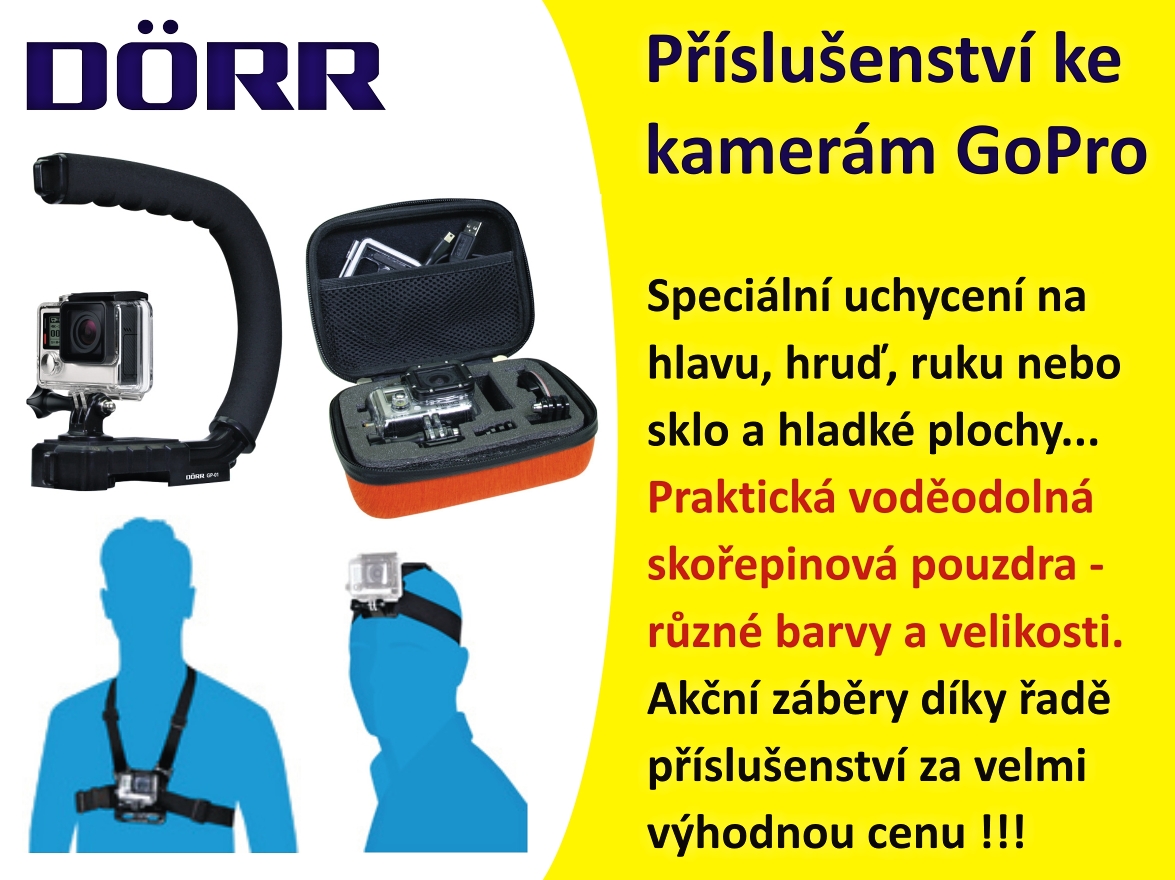 Příslušenství pro GoPro systém